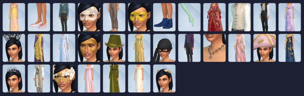 Lady Bridgerton's Masquerade Ball Fashion Kit media