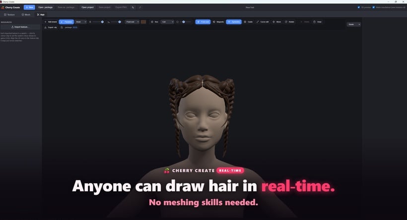 CherryCreate Hair Realtime
