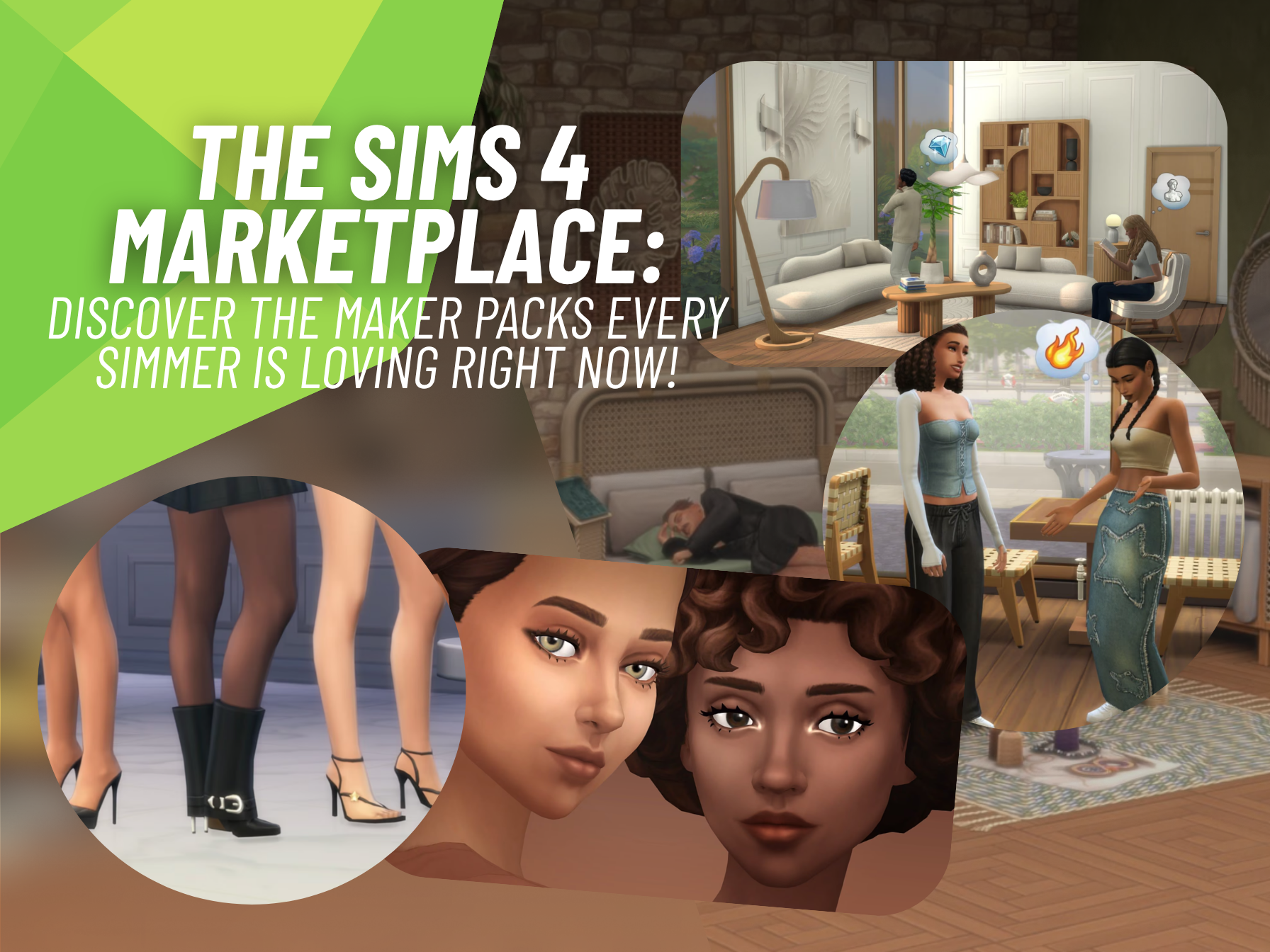 The Sims 4 Marketplace Spotlights the Top 5 Maker Packs!, SNOOTYSIMS