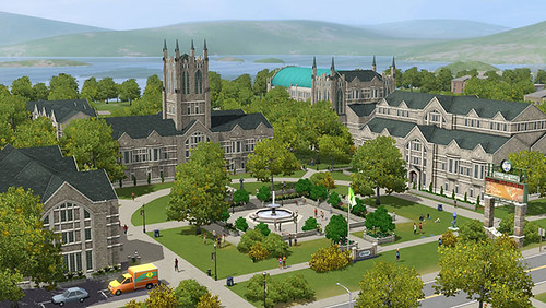 First Screenshots & Box Art of Sims 3 University Life | SimsVIP