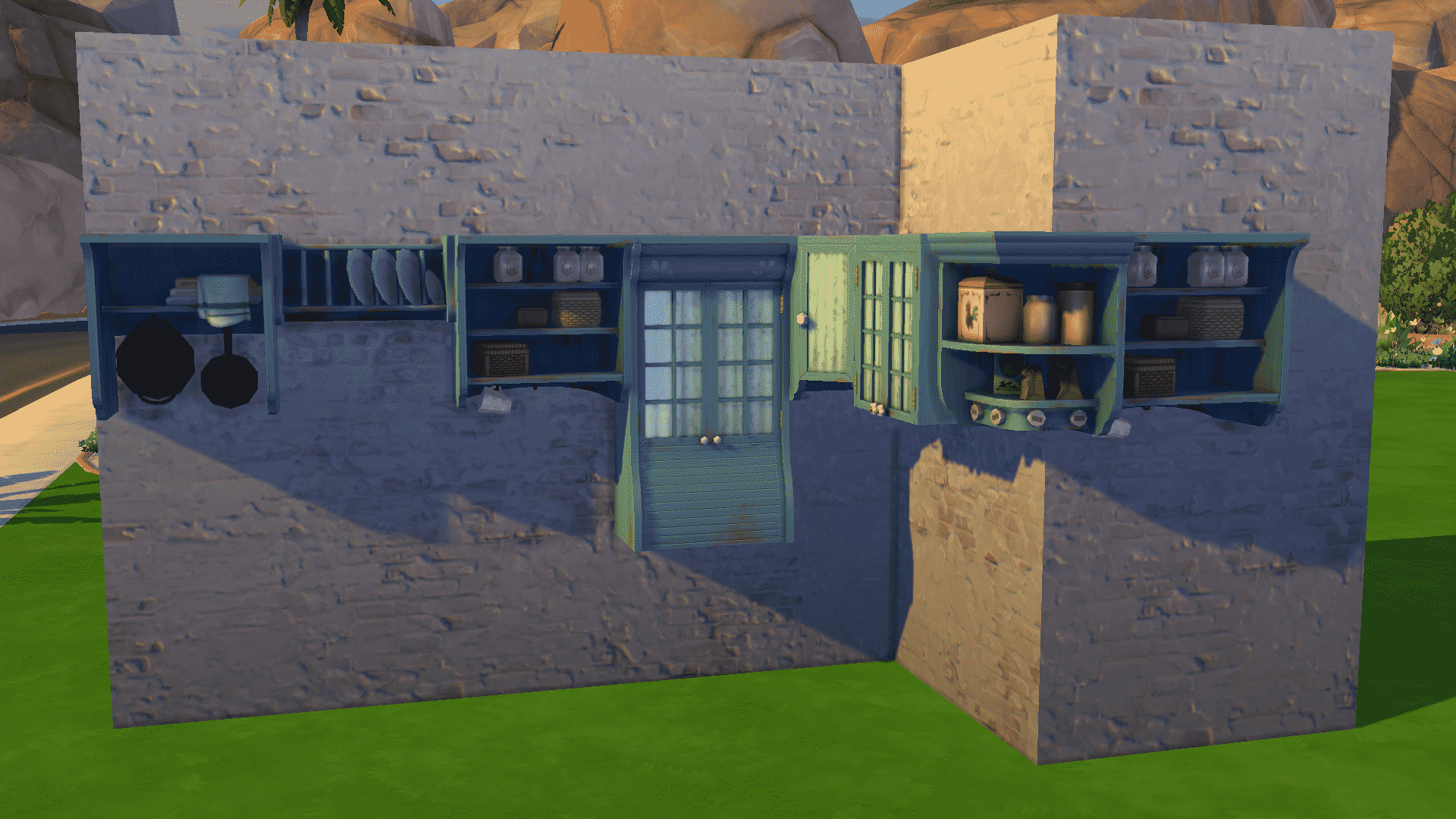 The Sims 4 Country Kitchen Kit Overview