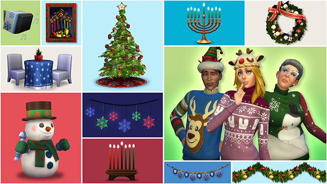 The Sims 4 Holiday Celebration Pack screenshot