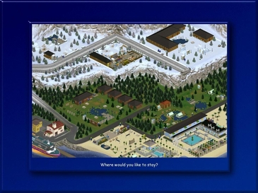 Vacation Island features beach, forest and alpine-themed lots for Sims to visit.