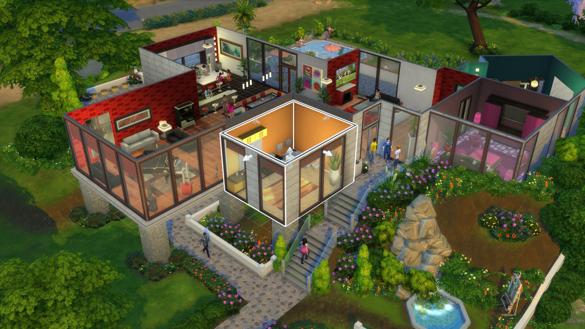 'The Sims 4' Music Den Kit Shows Off Two New Official Screens Ahead Of July 23 Launch